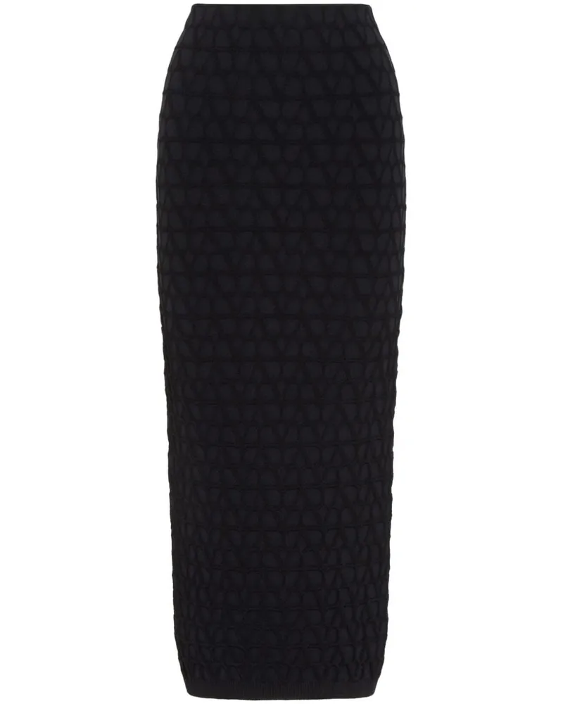 Valentino Garavani Toile Iconographe Midirock - Schwarz Schwarz