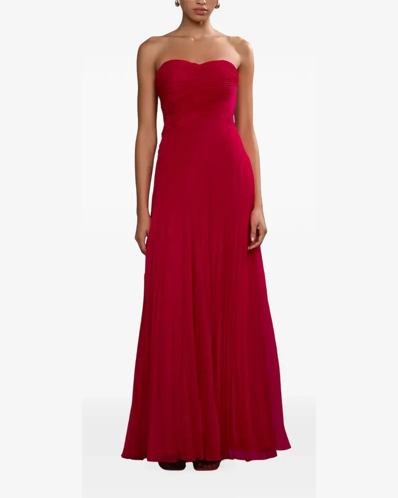 AMUR Schulterfreies Elea Abendkleid - Rot Rot