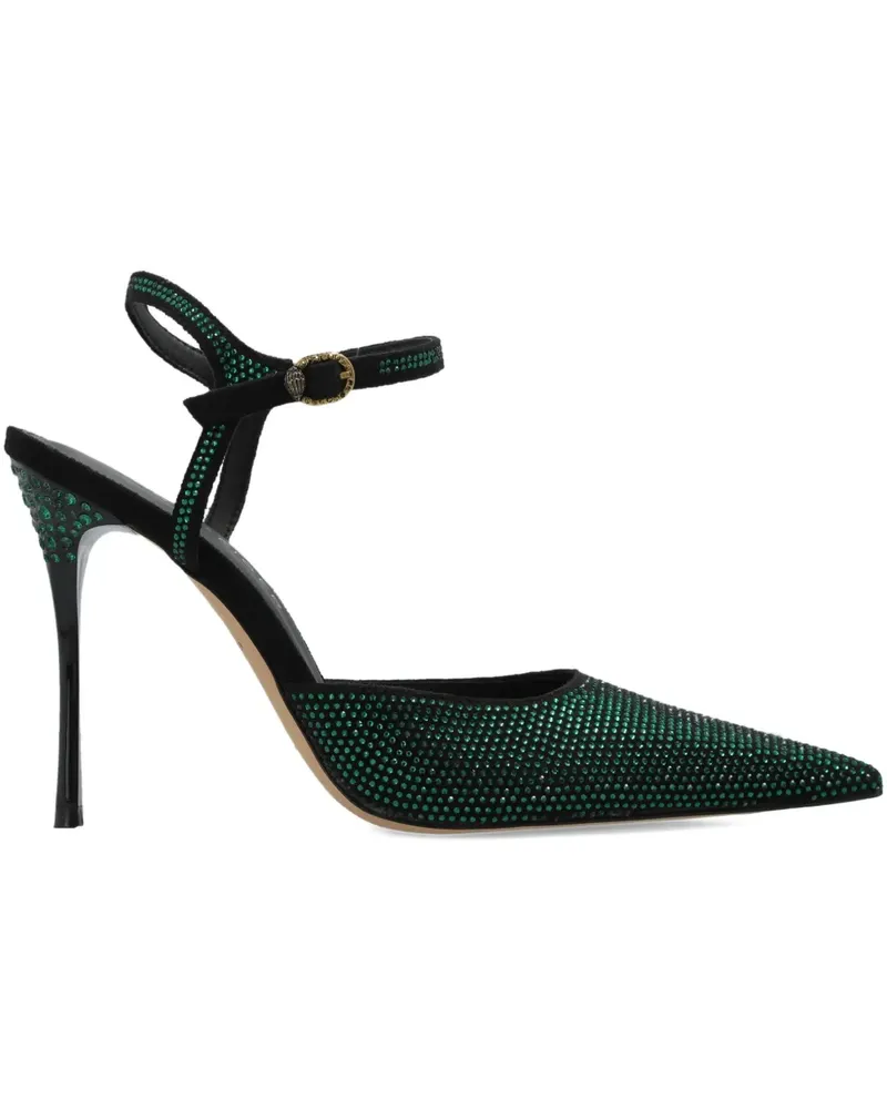 Kurt Geiger 105mm Eagle Point ankle strap pumps - Grün Grün