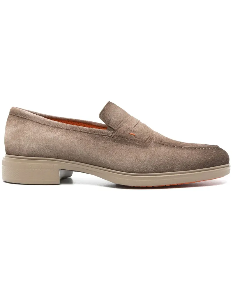 Santoni Easy Loafer Braun