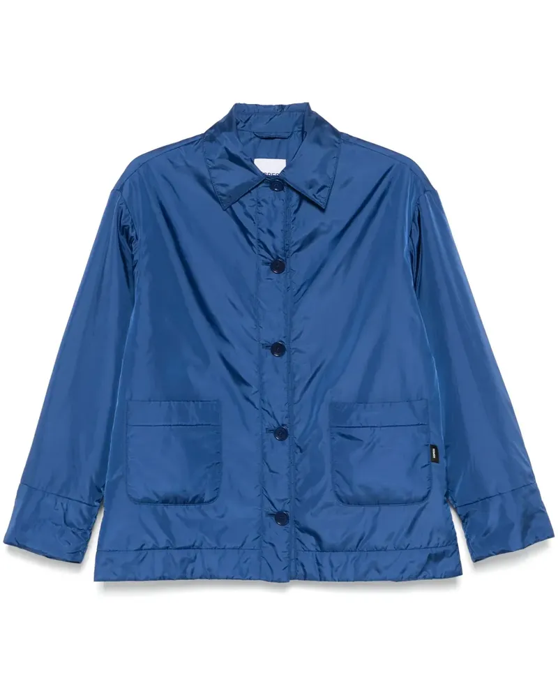 ASPESI Gefütterte Hemdjacke - Blau Blau