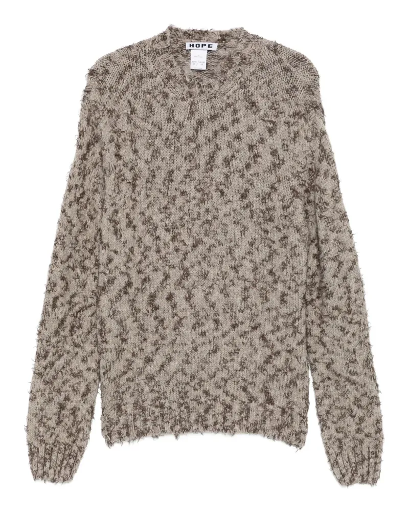 Hope Leo spotted-pattern sweater - Nude Nude