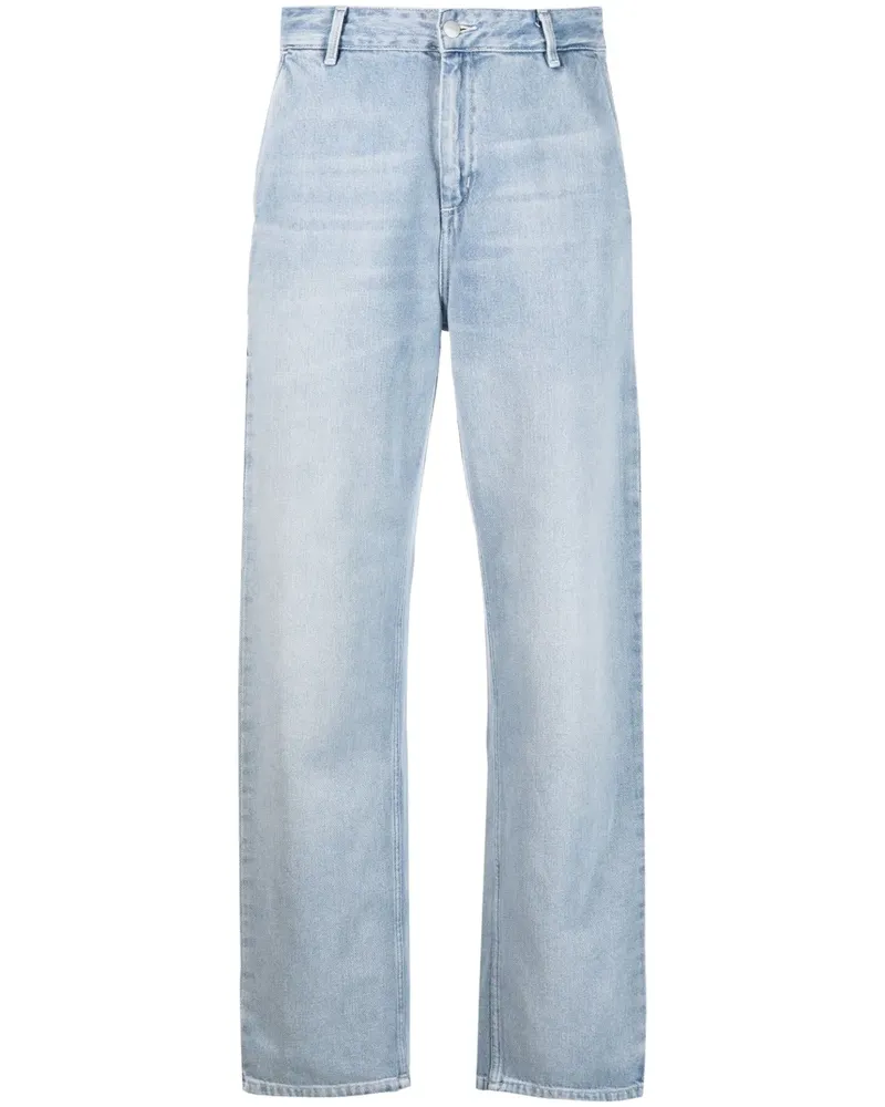Carhartt WIP Gerade Jeans im Utility-Look - Blau Blau