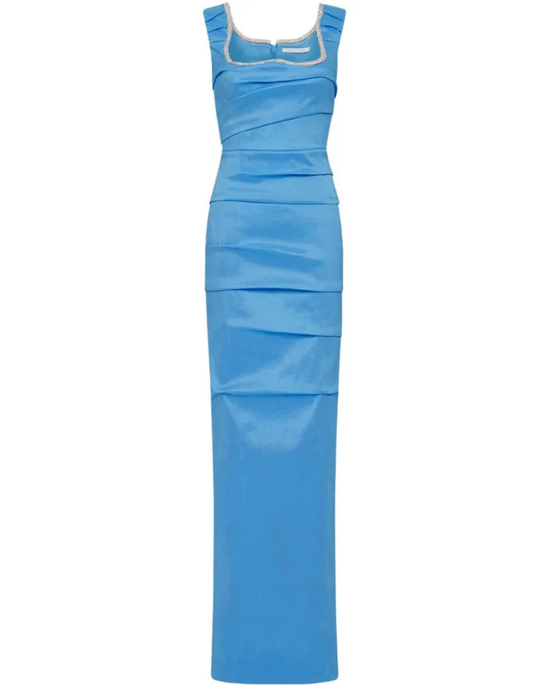 Rachel Gilbert Onyx Abendkleid - Blau Blau