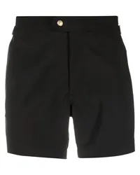 Tom Ford Badeshorts mit Schnallen Schwarz