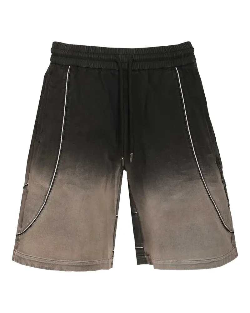 OFF-WHITE logo-detail shorts - Schwarz Schwarz