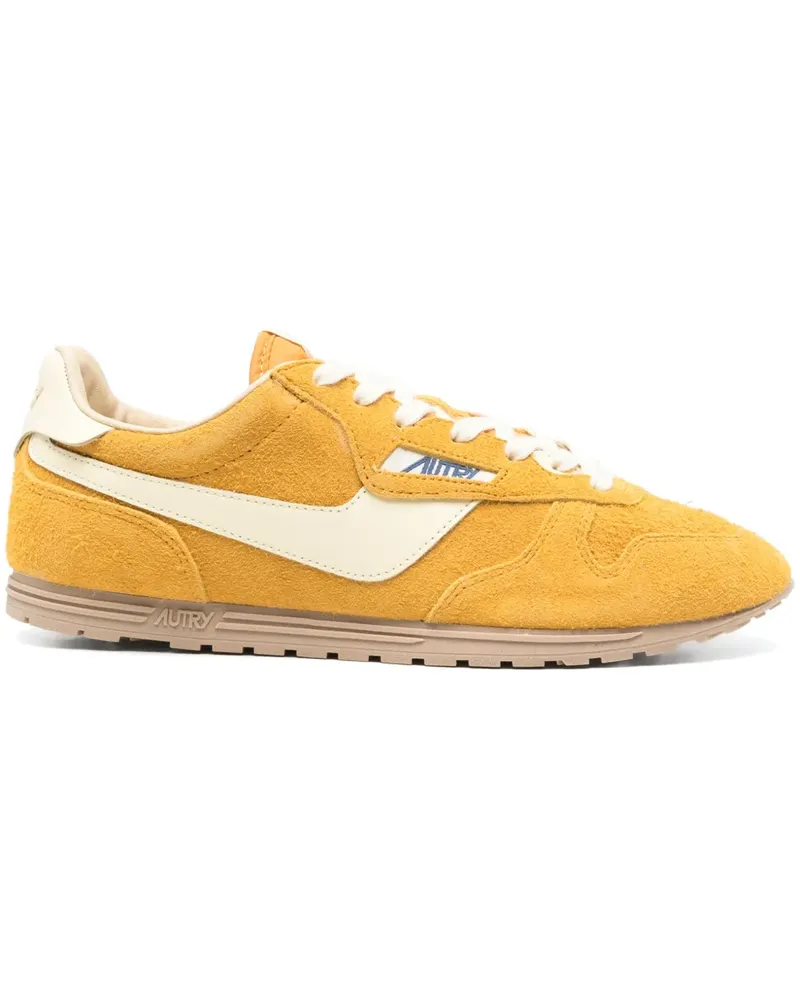 AUTRY Windspin Sneakers - Gelb Gelb