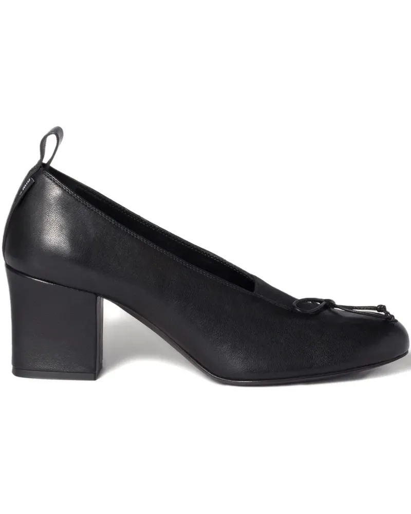 Miu Miu Pumps mit Schleife 65mm - Schwarz Schwarz