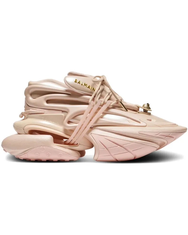 Balmain Unicorn Sneakers - Nude Nude