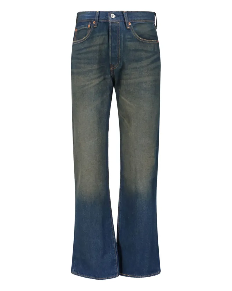 Levi's 501 Jeans mit Knopfverschluss - Blau Blau
