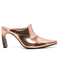 Eckhaus Latta Mules im Loafer-Stil Gold