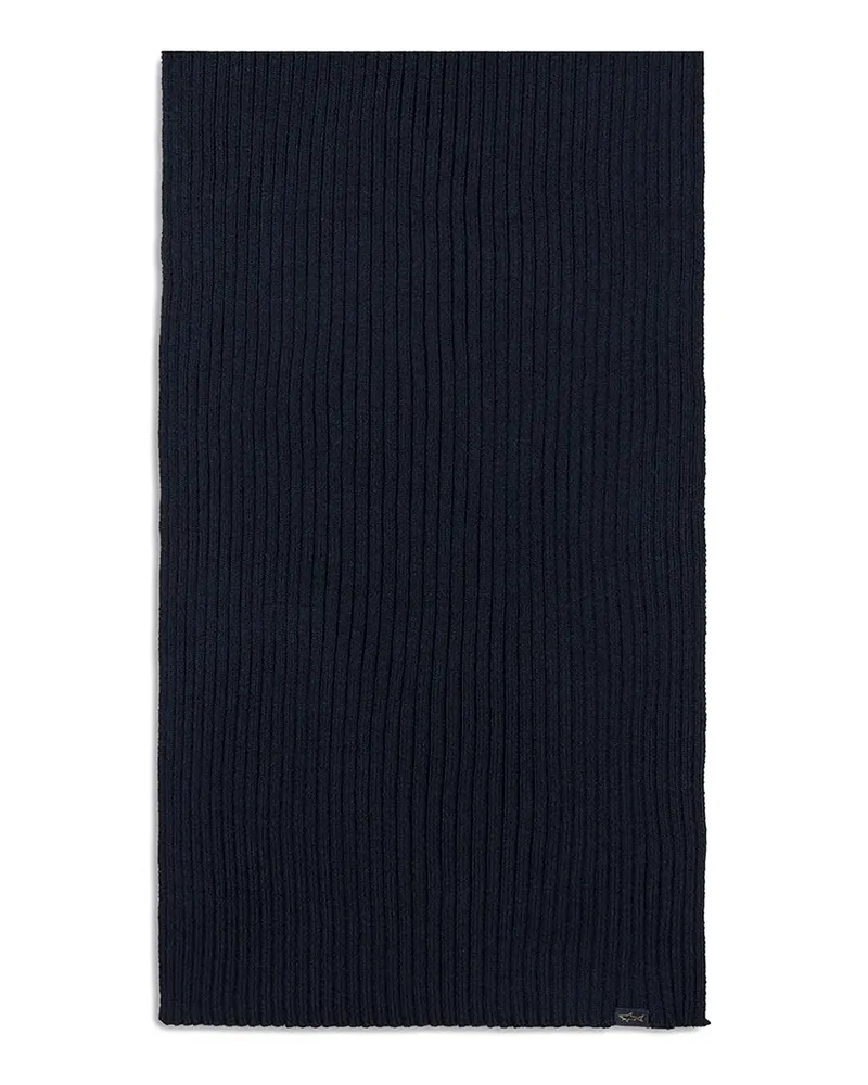 Paul & Shark ribbed scarf - Blau Blau