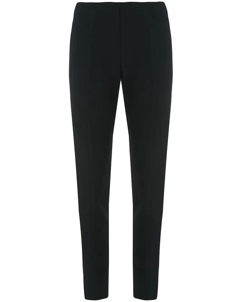 Carolina Herrera New York Skinny-Hose mit Paspeln - Schwarz Schwarz