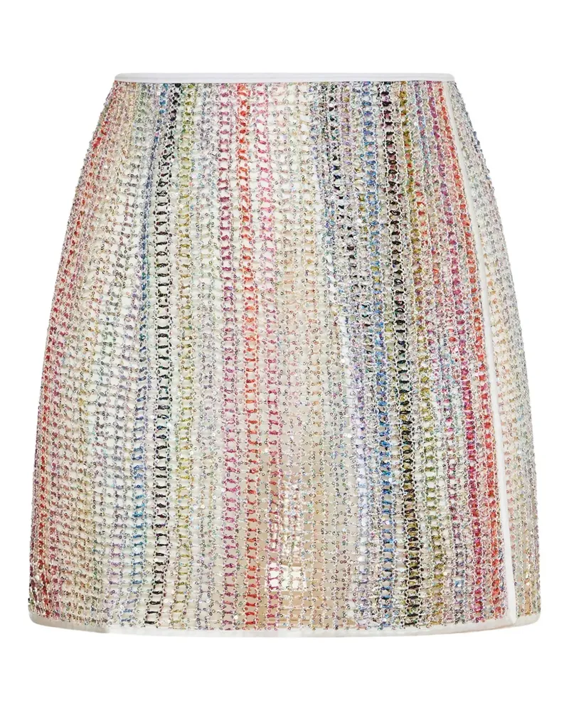 Missoni Rock mit Paillettenstreifen - Nude Nude