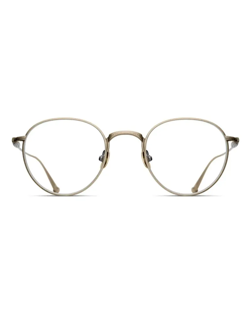 MATSUDA Brille mit rundem Gestell - Gold Gold
