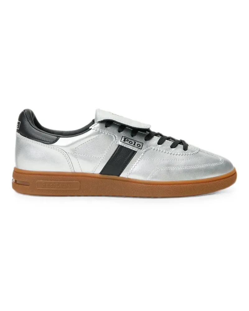 Ralph Lauren Bedford leather sneakers - Grau Grau