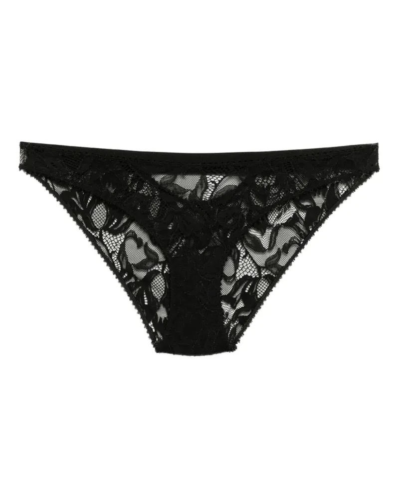 Kiki De Montparnasse Sophie Slip - Schwarz Schwarz