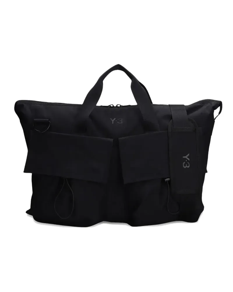 Y-3 x Adidas double handle tote bag - Schwarz Schwarz
