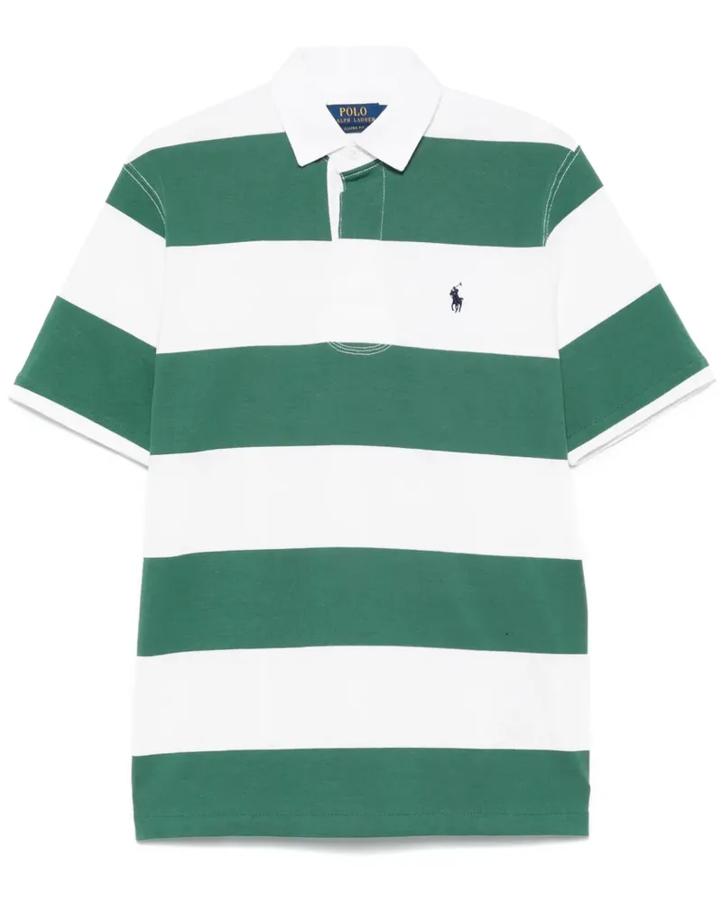 Ralph Lauren Gestreiftes Poloshirt - Grün Grün
