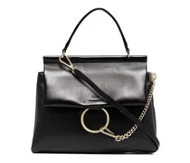 Faye Schultertasche - Schwarz