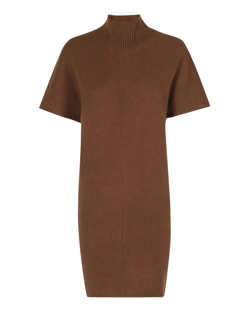 Federica Tosi high-neck knitted dress - Braun Braun