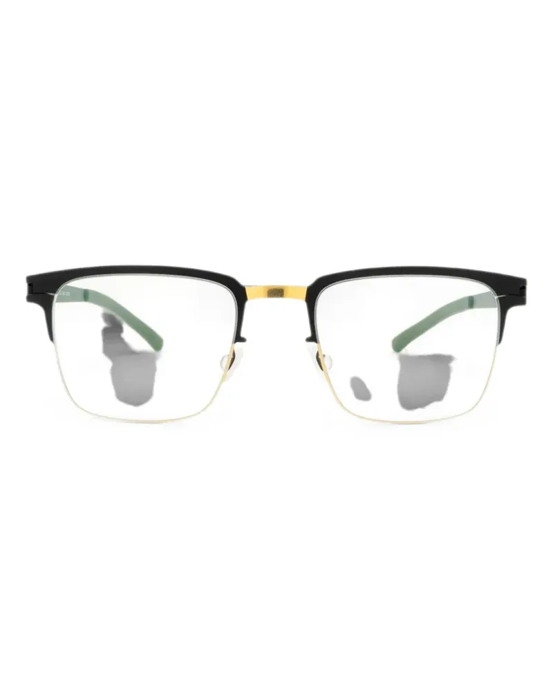 Mykita Cormac browline glasses - Schwarz Schwarz