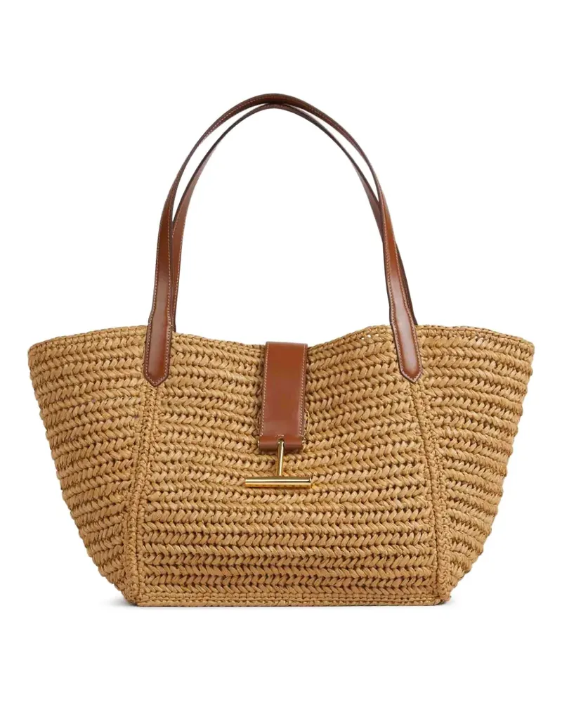 Tom Ford Mittelgroße Tara Handtasche - Nude Nude
