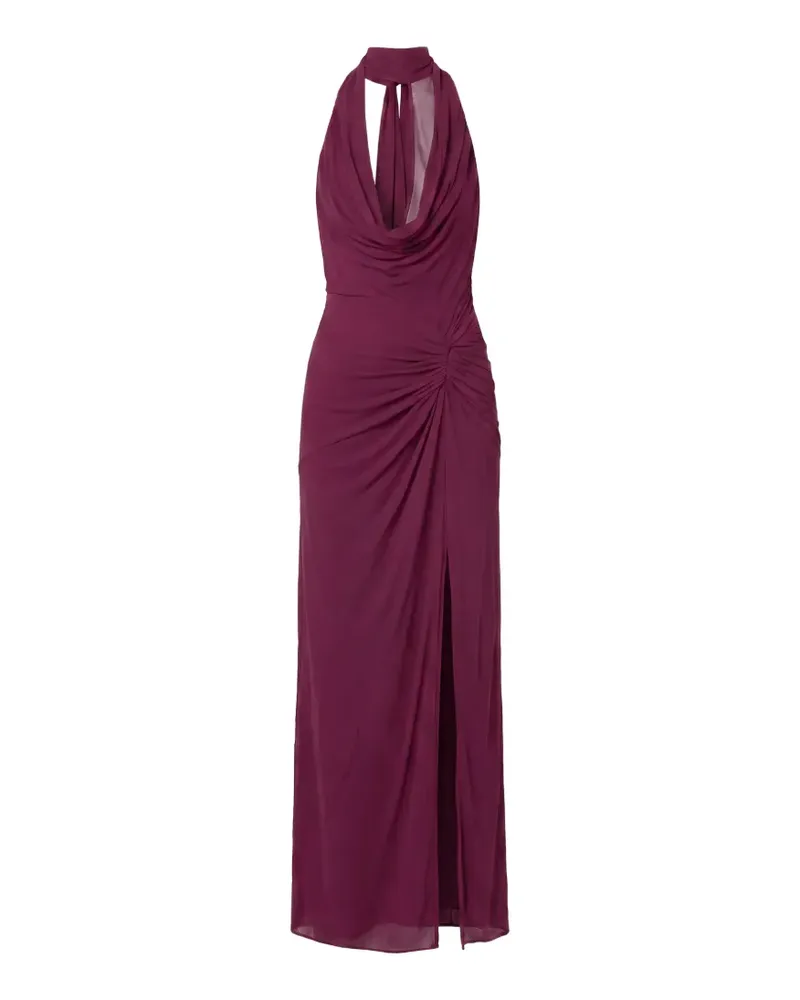 NICHOLAS Maxikleid mit Raffungen - Violett Violett