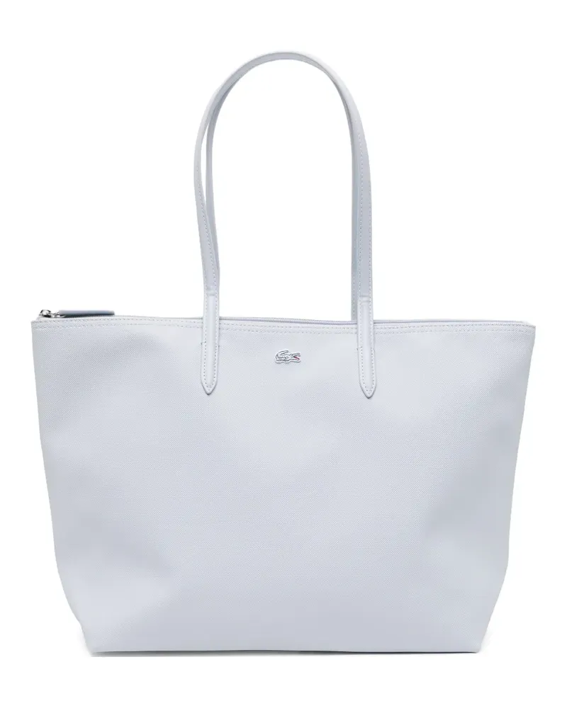 Lacoste zipped tote bag - Blau Blau