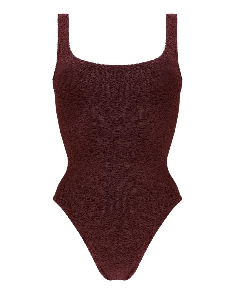 MC2 Saint Barth Lora crinkle-effect swimsuit - Braun Braun