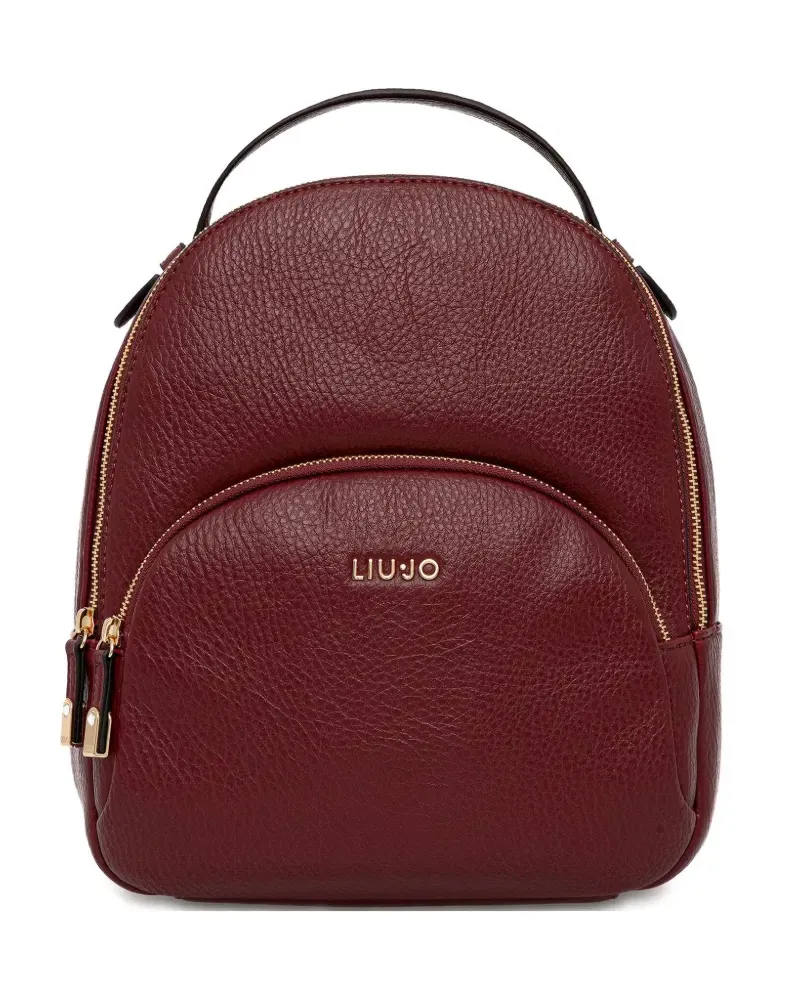 Liu Jo Rucksack mit Logo - Rot Rot
