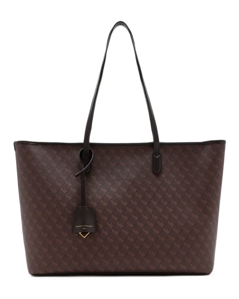 Tammy & Benjamin GM Shopper Monogram tote bag - Braun Braun