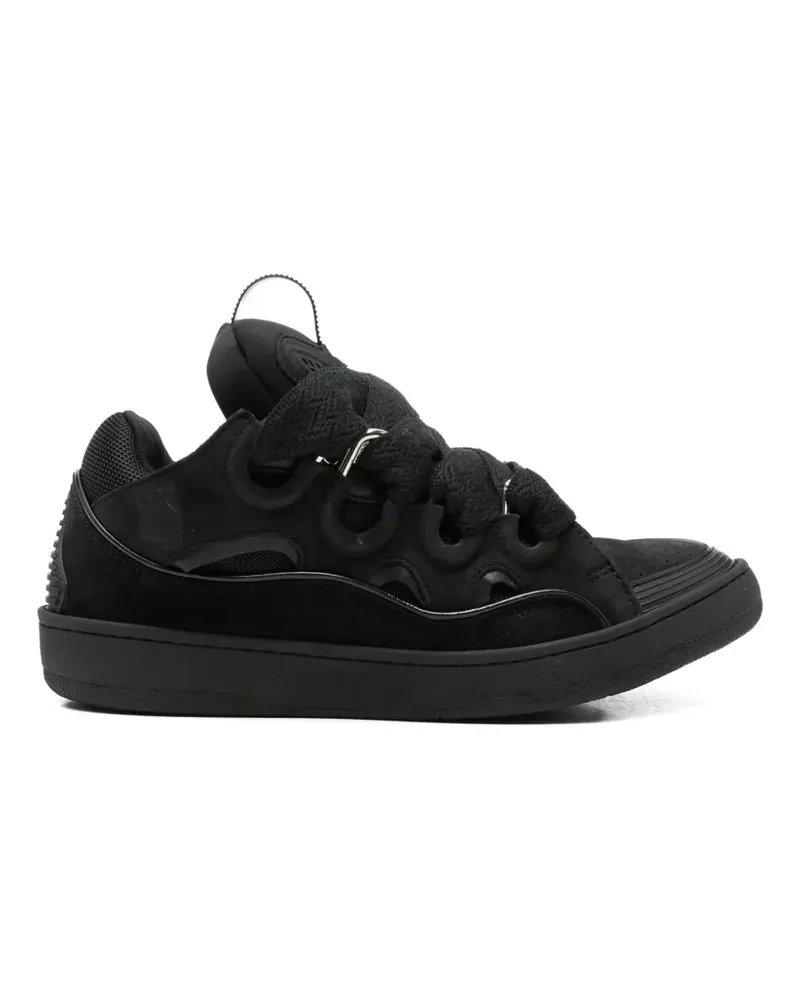 Lanvin Curb lace-up sneakers - Schwarz Schwarz