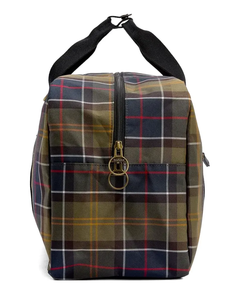 Barbour checked travel bag - Grün Grün
