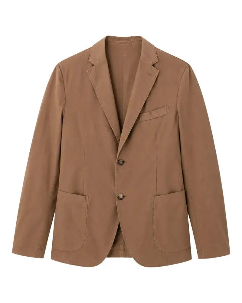 Boglioli notch-lapel single-breasted blazer - Braun Braun