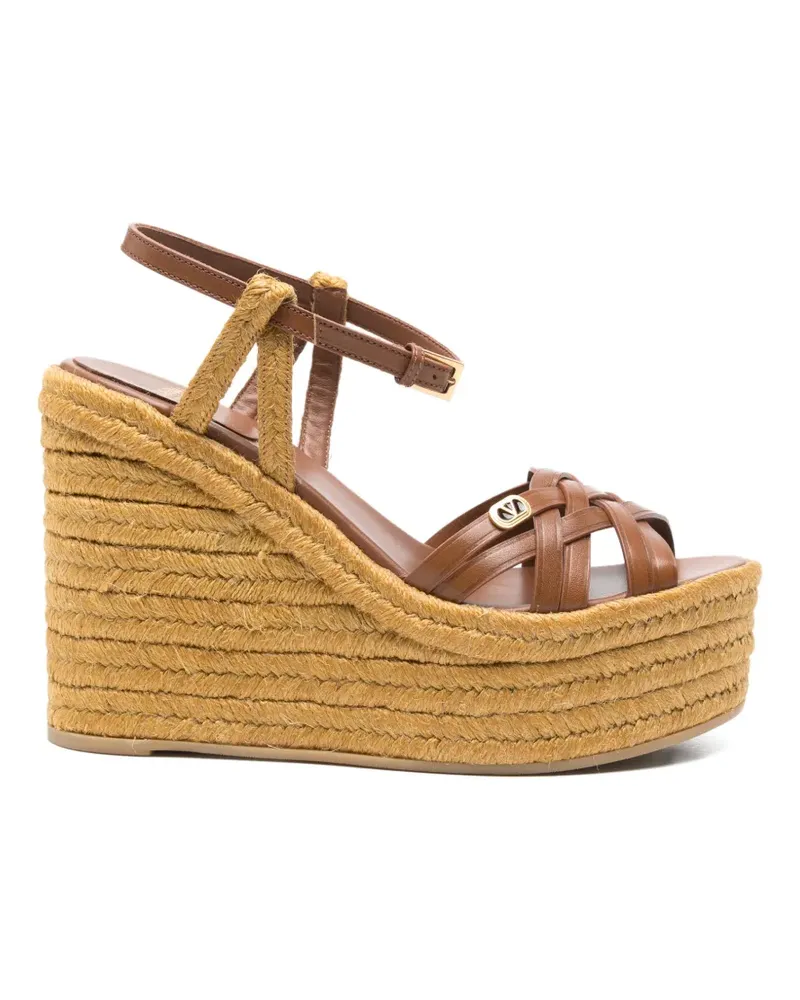 Valentino Garavani leather sandals - Braun Braun