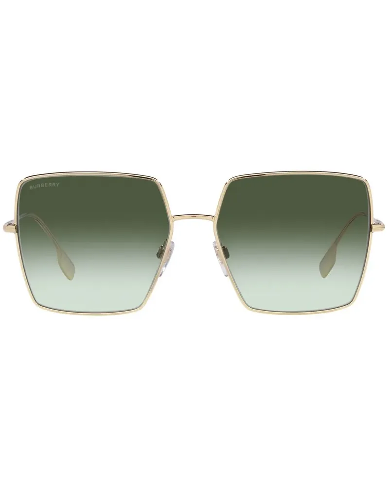 Burberry Eckige Daphne Sonnenbrille - Gold Gold