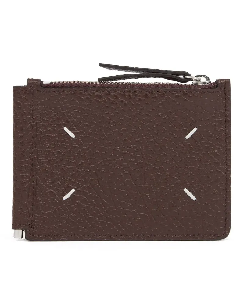 Maison Margiela Slim 2 Pincer Portemonnaie - Braun Braun