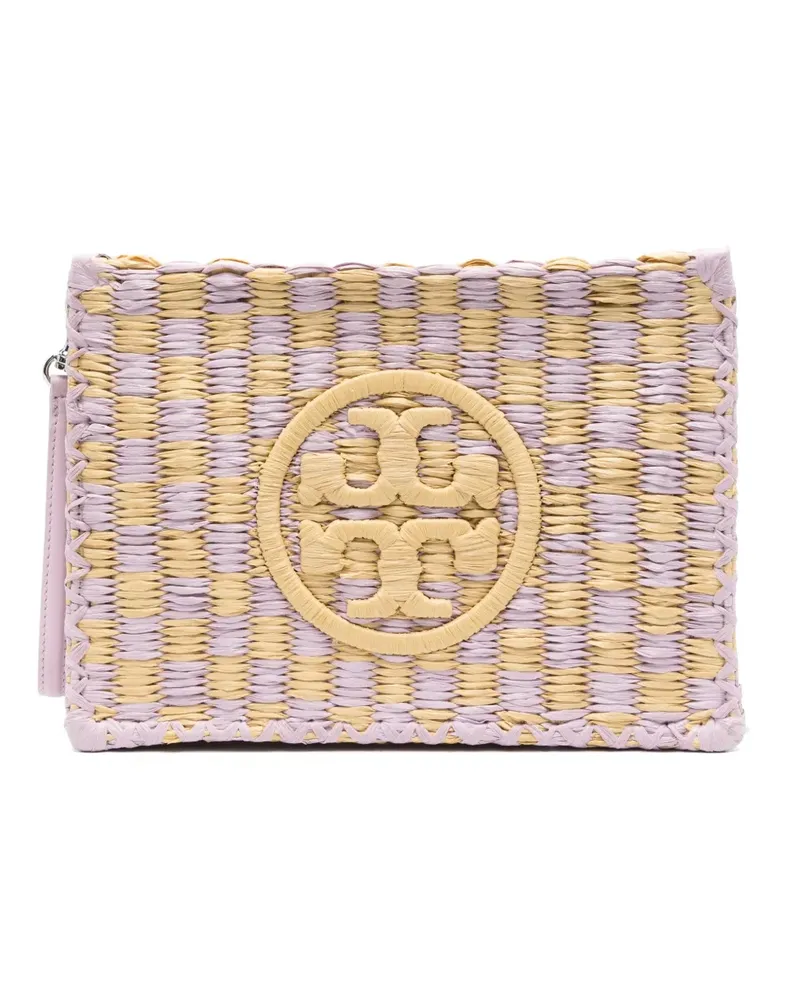 Tory Burch Ella Clutch - Nude Nude