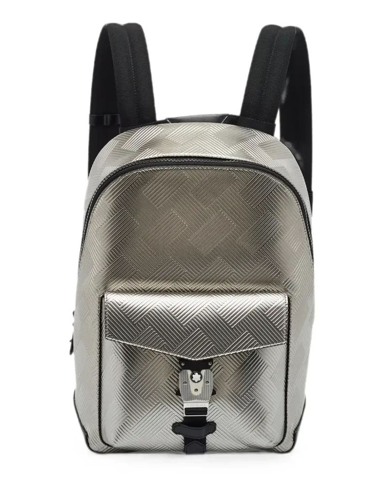 Montblanc Extreme 3.0 Rucksack mit Prägung - Silber Silber