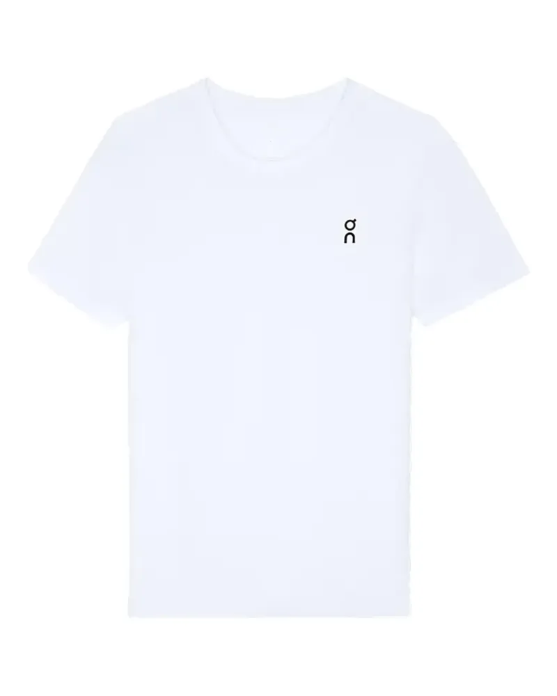 ON Court T-Shirt mit Logo-Print - Weiß Weiß