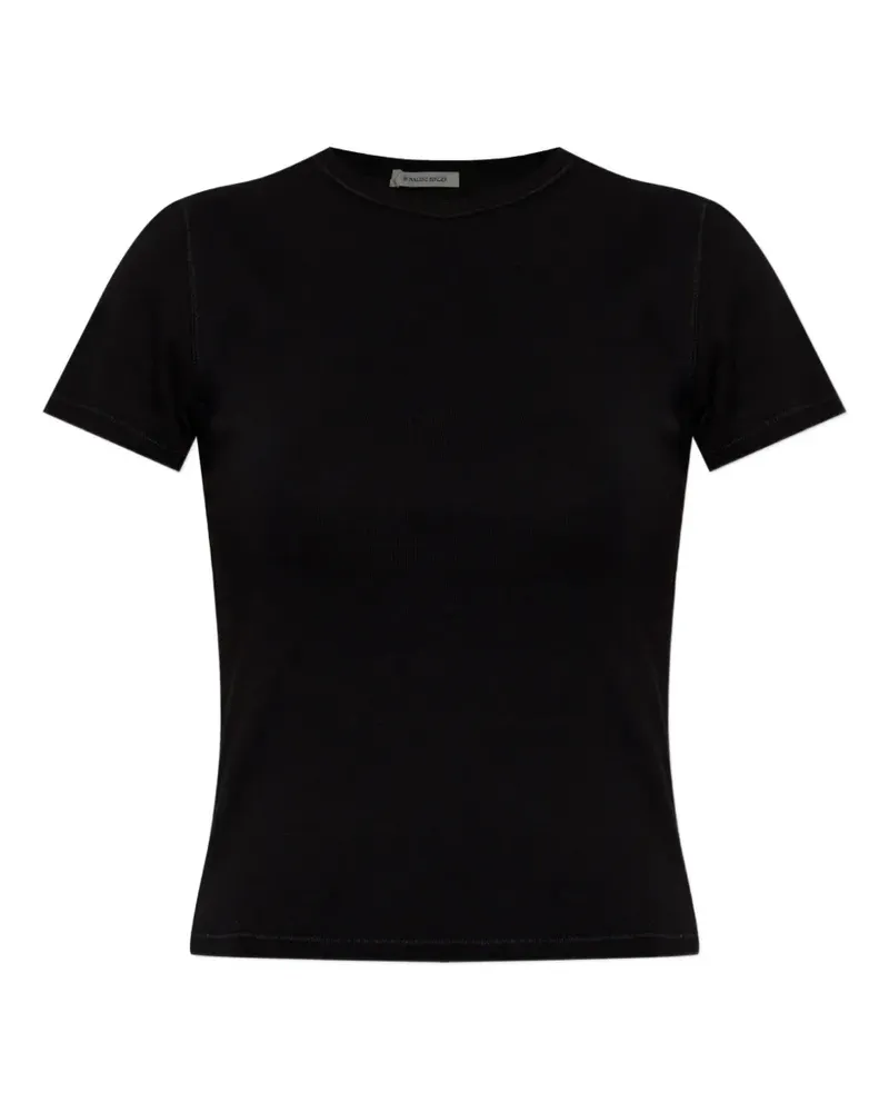 By Malene Birger Alicia T-Shirt - Schwarz Schwarz