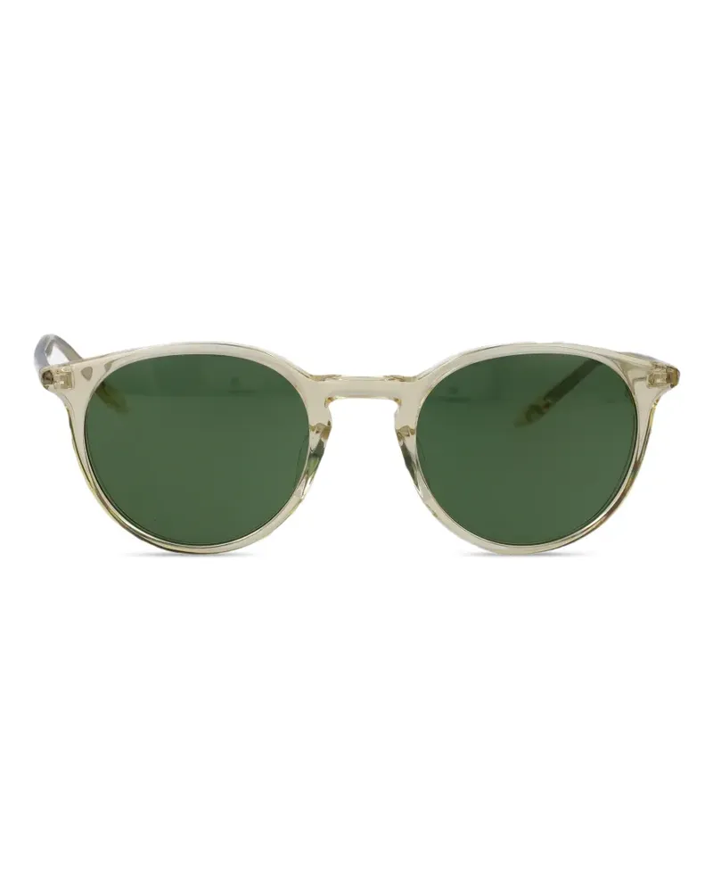 Barton Perreira Princeton Sonnenbrille mit rundem Gestell - Nude Nude