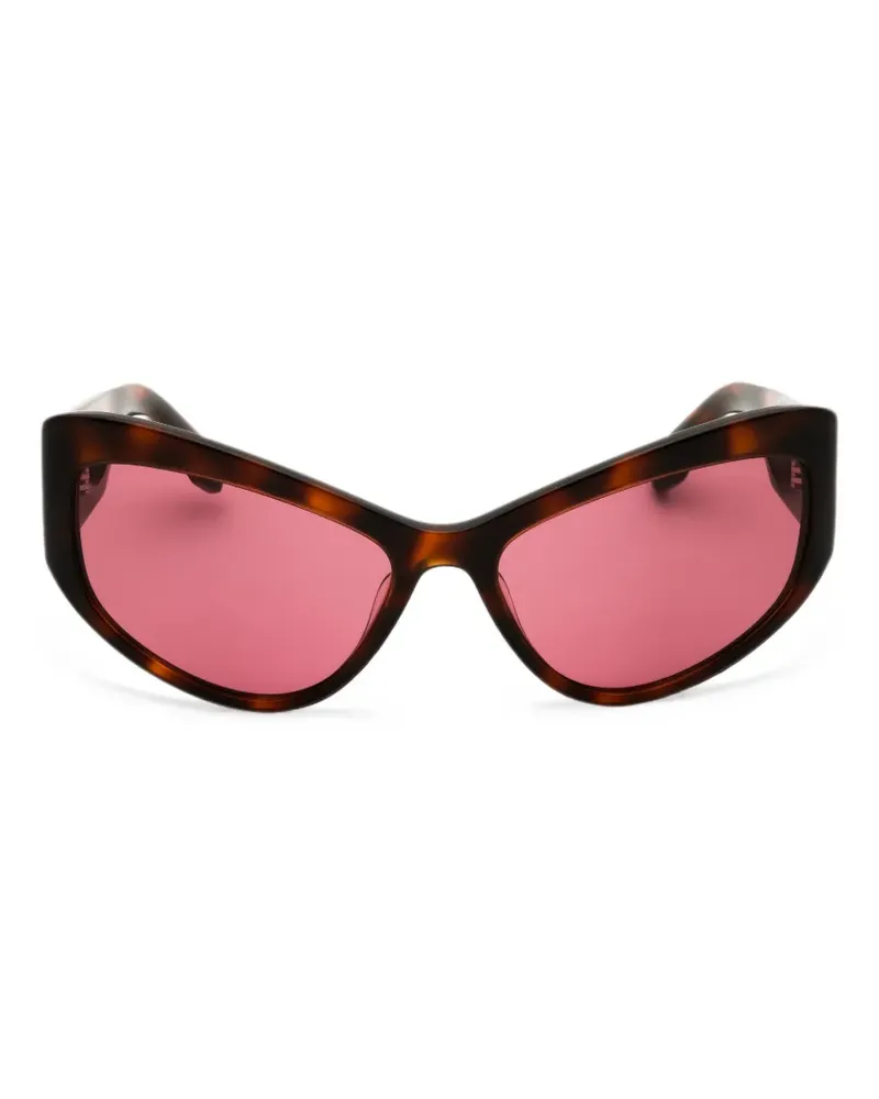 adidas OR0089 cat-eye frame sunglasses - Braun Braun