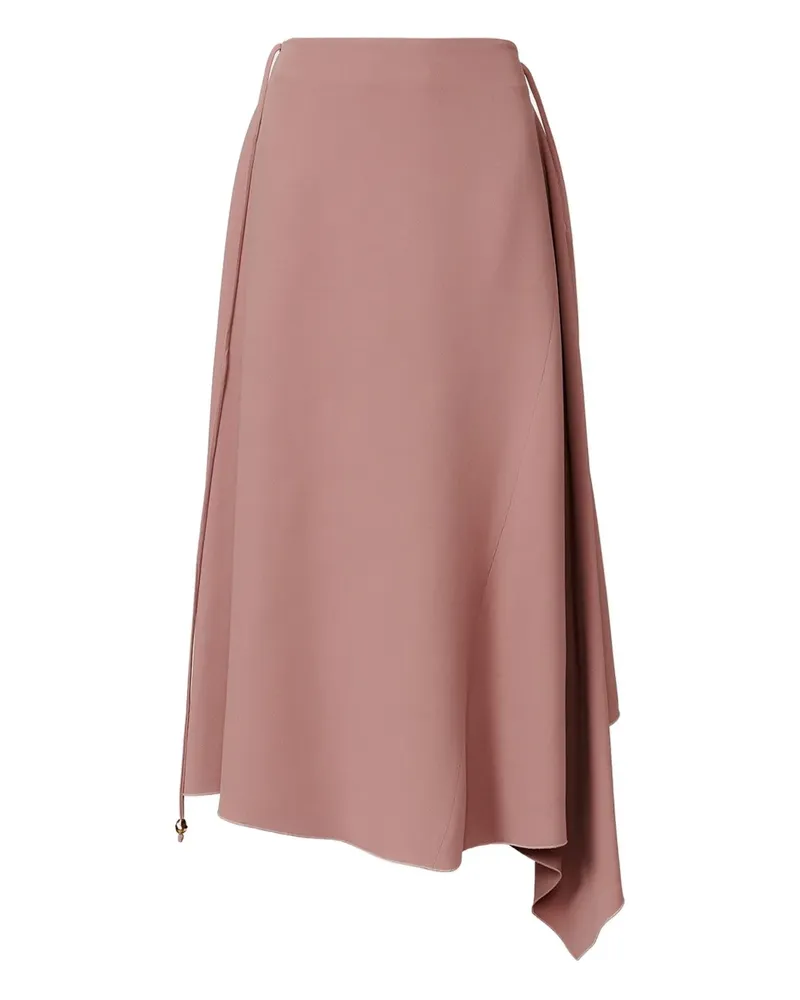 Fabiana Filippi Asymmetrisch drapierter Rock - Rosa Rosa