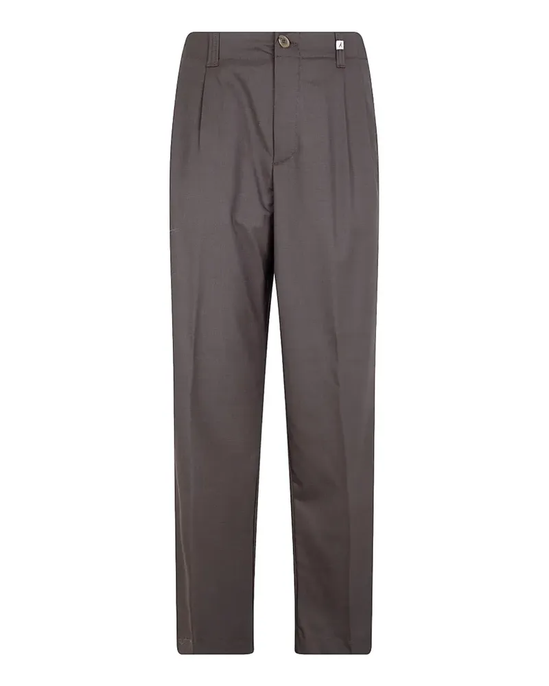 MYTHS pleated-detail trousers - Grau Grau