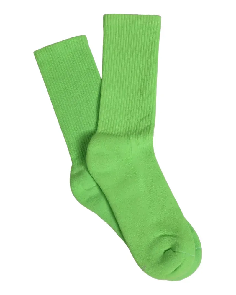 Dolce & Gabbana ribbed cotton socks - Grün Grün