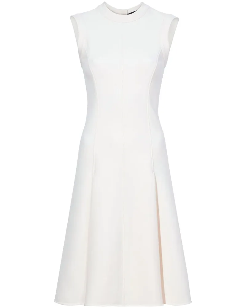 Proenza Schouler Kara Kleid mit Faltendetail - Weiß Weiß