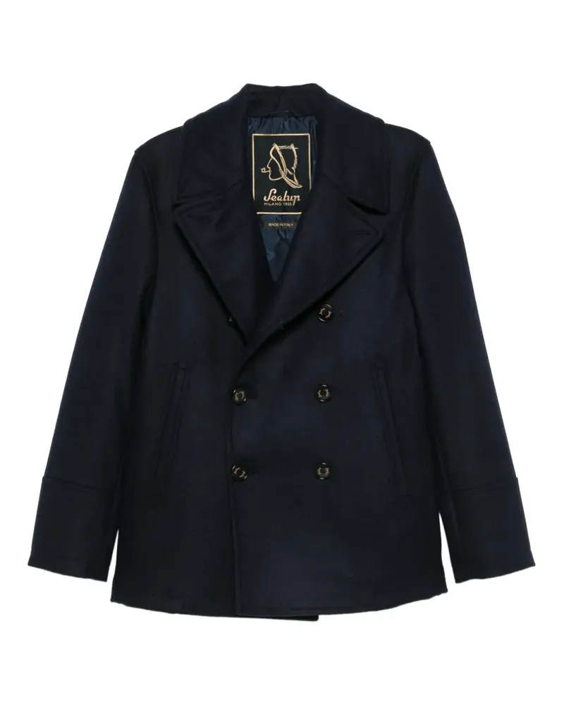 Sealup Doppelreihige Jacke - Blau Blau