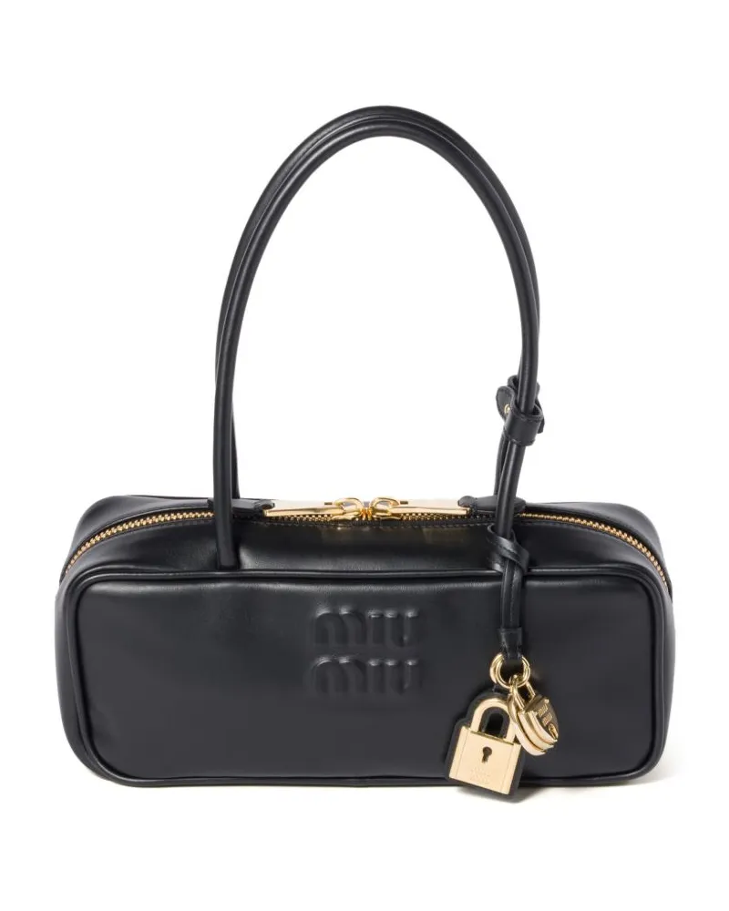 Miu Miu Beau Schultertasche - Schwarz Schwarz